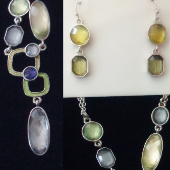 Lia Sophia Jewelry - Lia Sophia Necklace and Earring Gemstone Set